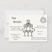 Mariage de détails du code QR Mariage manuscrit