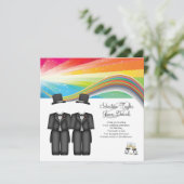 Invitation Mariage de deux chambres (Debout devant)