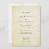 Invitation Mariage de deux coeurs (Devant)