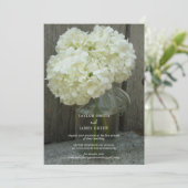 Invitation Mariage de diffusion en continu virtuel Hydranges  (Debout devant)