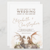 Invitation Mariage de dragon (Devant / Derrière)