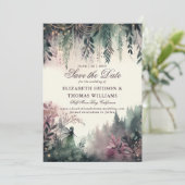 Invitation Mariage de fées maraîchères maraîchères de la forê (Debout devant)