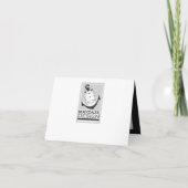 Invitation mariage de fenêtre d'hiver (Dos)