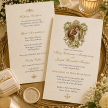 Mariage de fiançailles catholique traditionnel