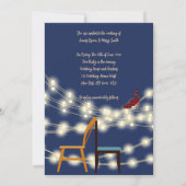 Invitation Mariage de Flamants roses passionnés (Dos)