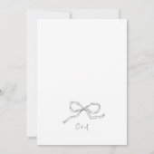 Invitation Mariage de Fleur sauvage à mâchoires irky Whimsica (Dos)