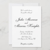Invitation Mariage de fleurs bleues et rouges (Dos)