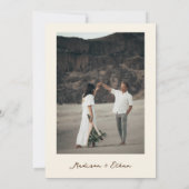 Invitation Mariage de fleurs multicolore Watercolor (Dos)