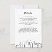 Invitation Mariage de Floride | Détails de l'invité (Devant)