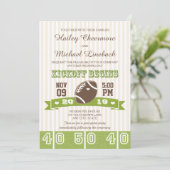 INVITATION MARIAGE DE FOOTBALL (Debout devant)