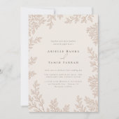 Invitation Mariage de Forest Grove (Devant)
