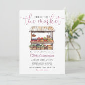 Invitation Mariage de Fresh Off The Market : Code QR pour la  (Debout devant)