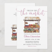 Invitation Mariage de Fresh Off The Market : Code QR pour la  (Devant / Derrière)