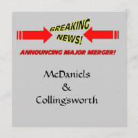 Mariage de fusion majeure Enregistrer la date