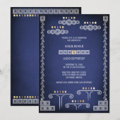 Invitation Mariage de Geek Joueur (Devant / Derrière)