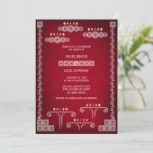 Invitation Mariage de Geeks de Joueurs (Debout devant)