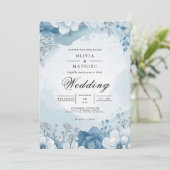 Invitation Mariage de givre Icy Bloom (Debout devant)