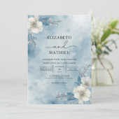 Invitation Mariage de givre Icy Bloom (Debout devant)