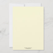 Invitation mariage de glamour hollywoodien profond violet (Dos)