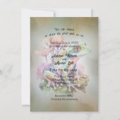 Invitation Mariage de grenouille (Devant)