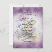 Invitation Mariage de grenouille (Devant)