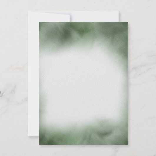 Invitation Mariage de grenouille (Dos)