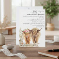 Mariage de Holy Cow Highland