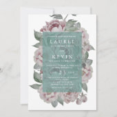 Invitation Mariage de jardin anglais | Jade (Devant)