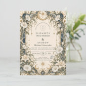 Invitation Mariage de jardin céleste romantique (Debout devant)