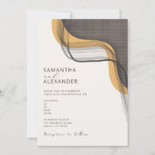 Invitation Mariage de Jardin Décontracté Boho Retro (Devant)