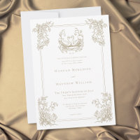 Mariage de jardin élégant vintage avec cygne doré
