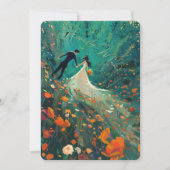 Invitation Mariage de jardin enchanté (Devant)