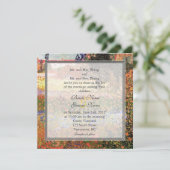 Invitation Mariage de jardin vintage (Debout devant)