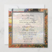 Invitation Mariage de jardin vintage (Devant)