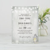 Invitation Mariage de la chaîne de respiration de la lanterne (Debout devant)