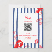 Invitation Mariage de la côte Est du Maine Lobster Oysters (Devant)