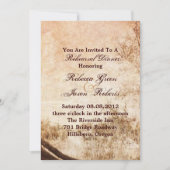 Invitation mariage de la ferme de l'Ouest Dîner de répétition (Devant)