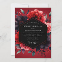 Mariage de la Fleur Vespérale Cramoisie