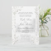 Invitation Mariage de la forêt de Birch Tree (Debout devant)