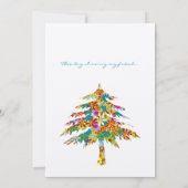 Invitation Mariage de la forêt de pins enchantés (Dos)