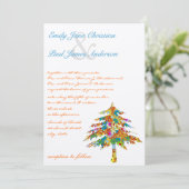 Invitation Mariage de la forêt de pins enchantés (Debout devant)