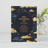 Invitation Mariage de la Galaxie céleste Sky Night Star (Debout devant)