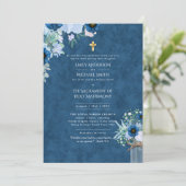 Invitation Mariage de la Messe Nuptiale Catholique Rustique (Debout devant)