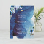 Invitation Mariage de la Messe Nuptiale Catholique Rustique (Debout devant)