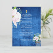 Invitation Mariage de la Messe Nuptiale Catholique Rustique (Debout devant)
