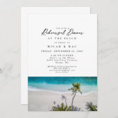 Invitation Mariage de la répétition et de la répétition (Devant / Derrière)