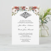 Invitation Mariage de la Sainte Famille Florale Catholique (Debout devant)