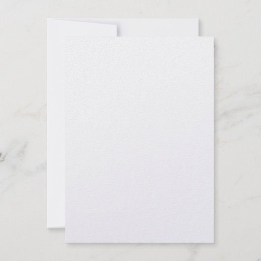 Invitation Mariage de la soirée de gala (Dos)