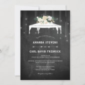 Invitation Mariage de la tente moderne et élégant (Devant)