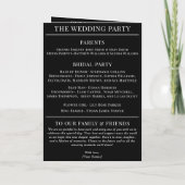 Invitation Mariage de la ville de couverture du magazine (Dos)